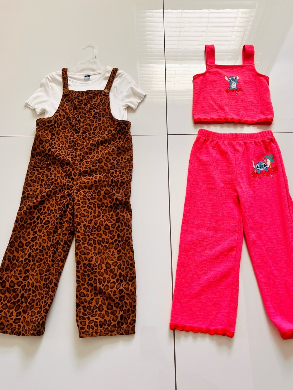 Old Navy set and Primark Hot Pink Two-Piece Tank & Pants - bundle